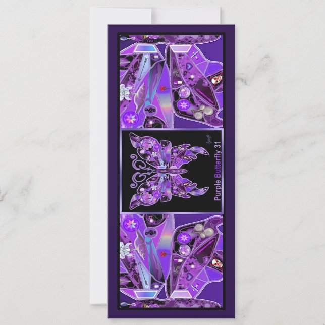 Anúncio Borboleta púrpura 31 (Frente)