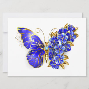 Anúncio Borboleta Safira Flor