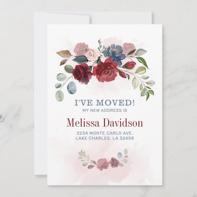 Anúncio Botânica, movi uma nova casa floral (Frente)