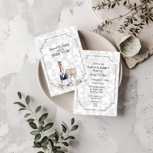 Anúncio Brunch e Bubble com a Noiva a Ser