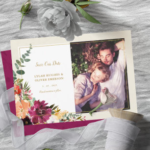 Anúncio Buquê de outono selvagem Foto para salvar o avis