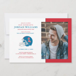 Anúncio Capacete de Futebol Ole Miss   Azul Claro