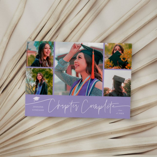 Anúncio Capítulo Completo Lilac Grad Multi Foto (Criador carregado)