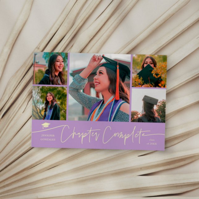 Anúncio Capítulo Concluído Foto Multipla de Graduação em L (Criador carregado)