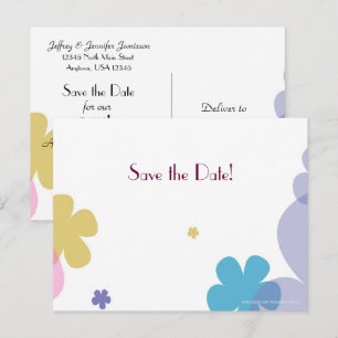 Anúncio Cartão postal de aniversário de 25 anos 'Save the 