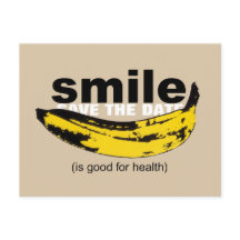 Cartão Postal de Aniversário de 75 Anos Smile Save