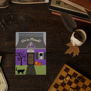 Anúncio Cartão Postal de Mudança de Endereço de Casa Assom