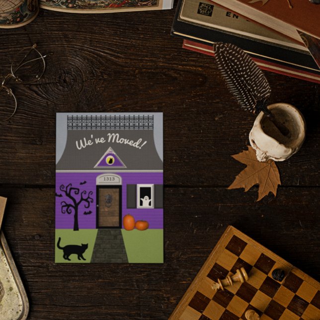 Anúncio Cartão Postal de Mudança de Endereço de Casa Assom (Criador carregado)