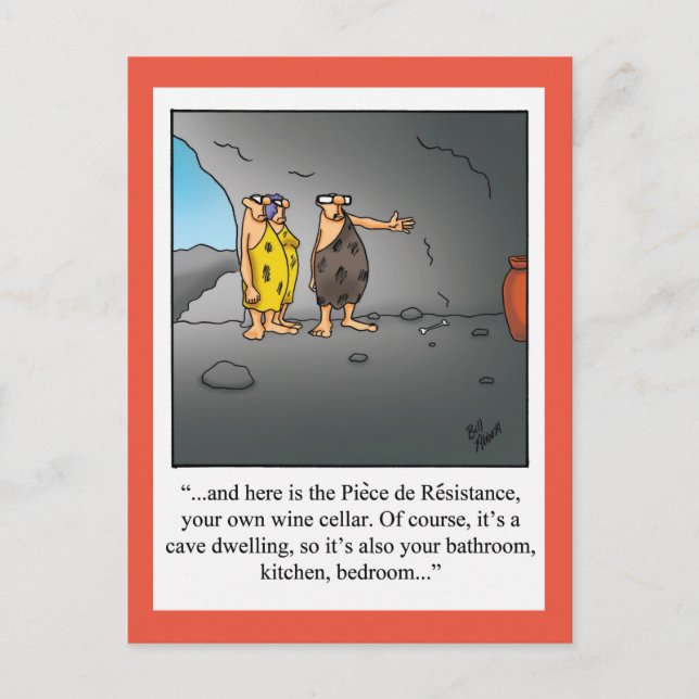 Anúncio Cartão postal de novo e engraçado (Frente)