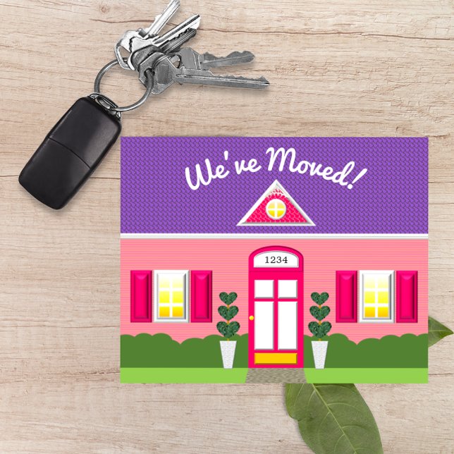 Anúncio Cartão Postal de Novo Endereço de Casa dos Sonhos  (Criador carregado)