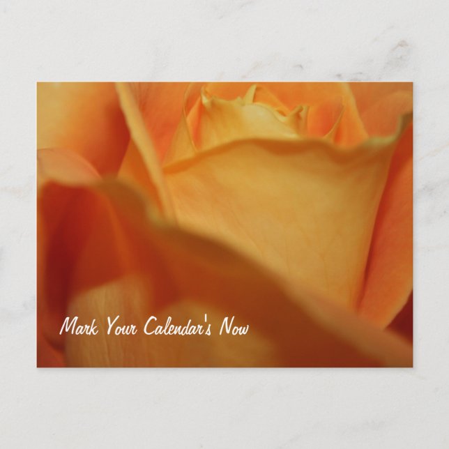 Anúncio Cartão Postal de Segure a Data (Frente)