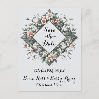 Anúncio Cartão Postal Floral Terroso de Vinha