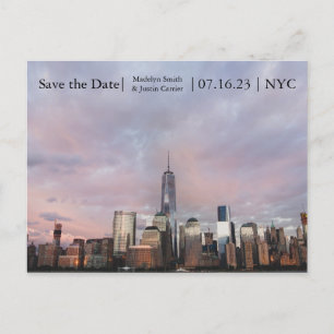 Anúncio Cartão Postal - Foto da Torre da Liberdade de NY -