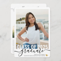 Casa Aberta de Graduação de Script Moderno de Cola