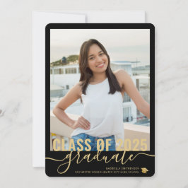 Anúncio Casa Aberta do Graduação Negra Moderna Colagem de 