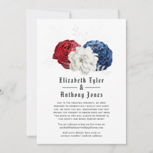 Anúncio Casamento Americano Reduziu Convidados para Casame