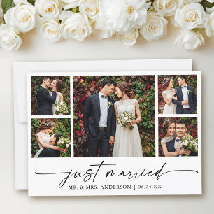 Anúncio Casamento com Fotos da Caneta 5 da Calliografia Mo