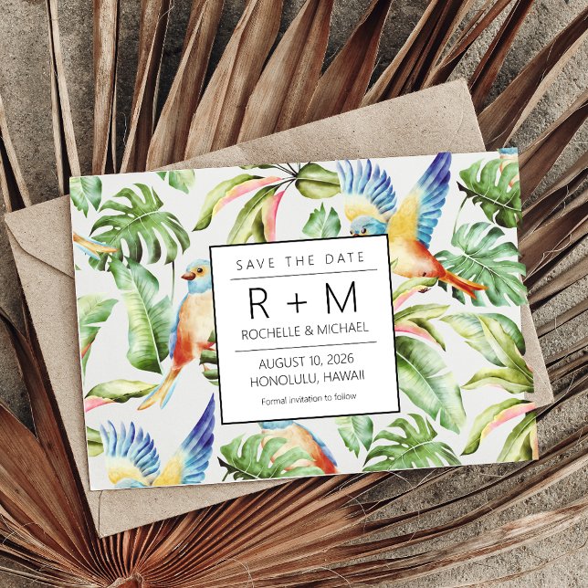 Anúncio Casamento de Destino de Praia do Havaí (Criador carregado)