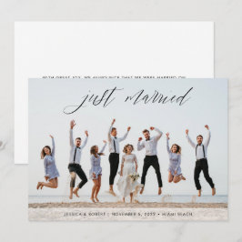 Anúncio Casamento de Fotografia com Caligrafia Moderna do