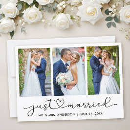 Anúncio Casamento de Fotos do Roteiro 3 da Caligrafia Mode