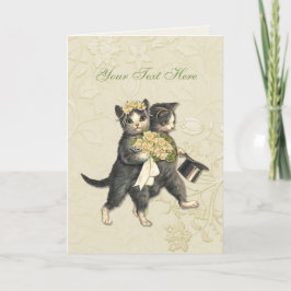 Anúncio Casamento de Gatos Elegantes
