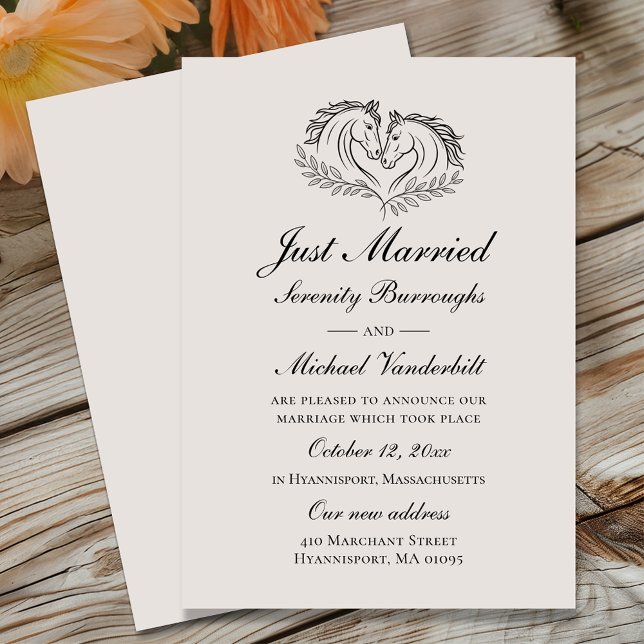 Anúncio Casamento de Recens casados do País dos Cavalos Oc (Criador carregado)