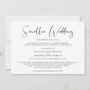 Anúncio Casamento Elegante Reduzido