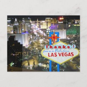 Anúncio Casamento em Las Vegas Agradecimento da noiva e do