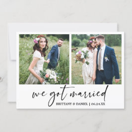 Anúncio Casamento Fotográfico com Caneta 2 da Caligrafia M