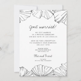 Anúncio Casamento Ginkgo Biloba minimalista elegante