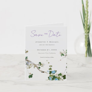 Anúncio Casamento Minimalista Caligrafia Floral 
