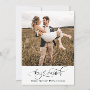 Anúncio Casamo-Nos, Casamento De Fotos Elegante