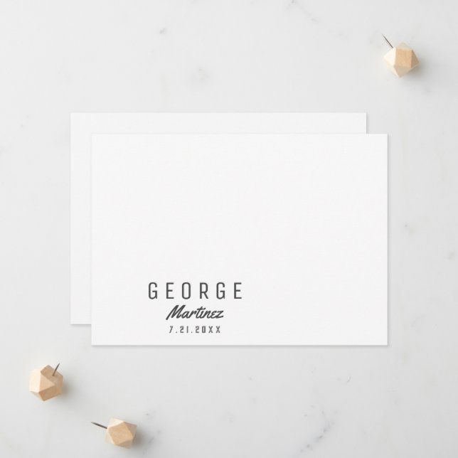 Anúncio Chá de fraldas Neutro Do Gênero Obrigado Foto De R (Frente/Verso In Situ)