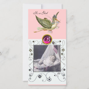 Anúncio CHÁ DE FRALDAS STORLS MONOGRAMA ruby white