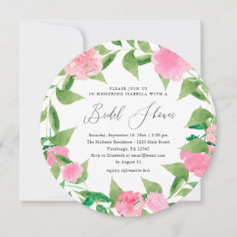 Anúncio Chá de panela Floral Simples e Chic