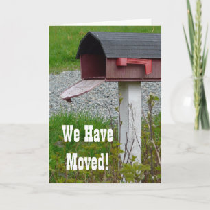 Anúncio Change of Address Rural Country Mailbox