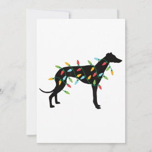 Anúncio Christmas Lights Greyhound Cute Gifts Dog Lovers