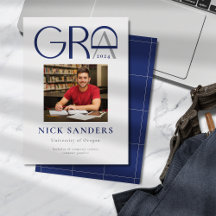 Cinza Azul da faculdade de graduação de fotos mode