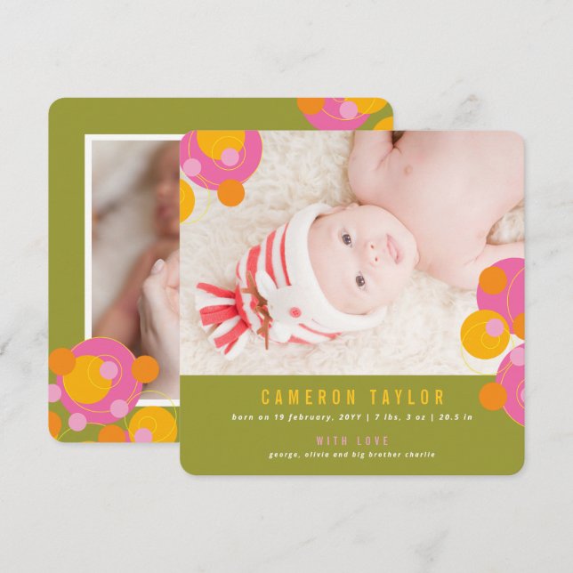 Anúncio Círculos De Borracha Fuchsia Rosa Namorada (Frente/Verso)