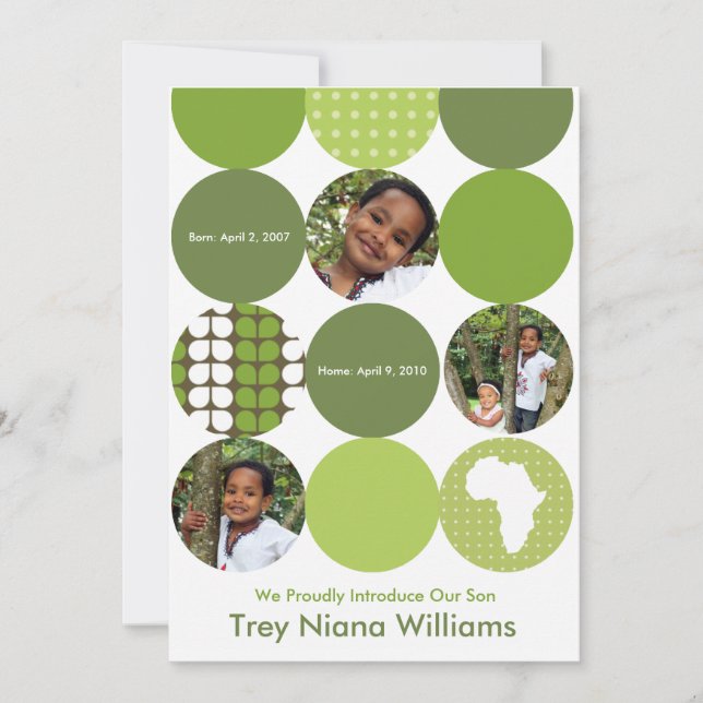 Anúncio Círculos Verdes de Jardim (Frente)