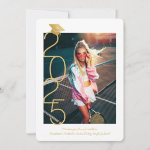 Anúncio Classe de 2023 "Modern Graduation Open House"