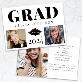 Anúncio Classe de Colagem de Fotos da Graduação 2024