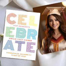 Anúncio Classe de editável Colorida Moderna de FORMANDO 20