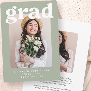 Anúncio Classe de formando de Graduação de Foto Moderna 20