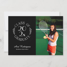 Anúncio Classe de graduação em preto de fotografia do Form