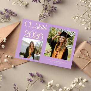 Anúncio Classe Elegante de 2026 Tipografia Grad Wisteria