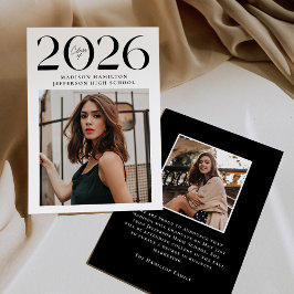 Anúncio Classe Moderna de 2025 2 Graduação de Foto