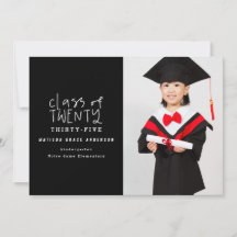 Classe moderna de caneta de graduação de fotos