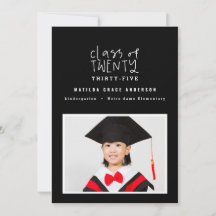 Classe moderna de caneta de graduação de fotos
