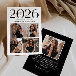 Anúncio Classe Moderna de Graduação de Foto 2025